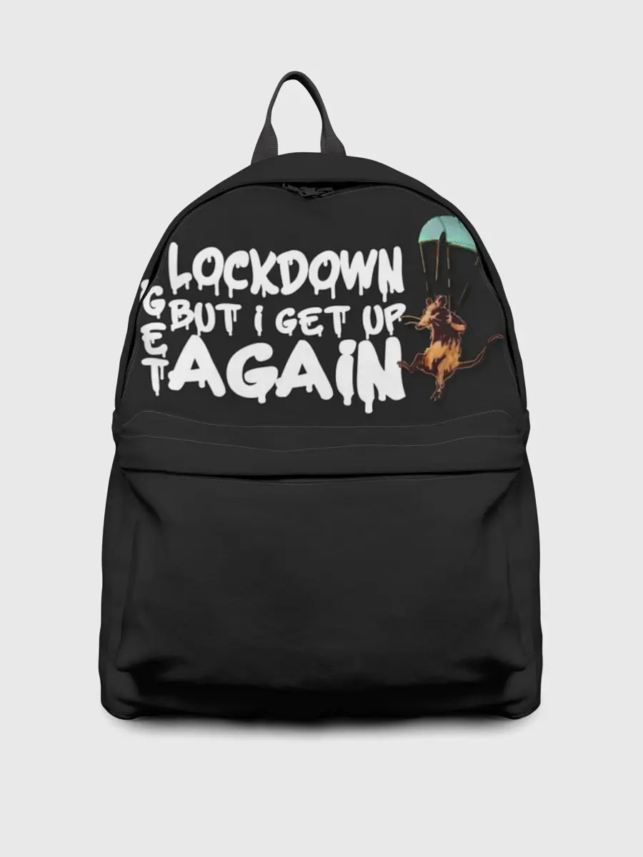 Рюкзак джинсовый / Banksy