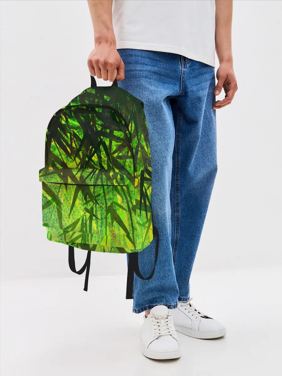 Рюкзак джинсовый / ТРАВА / TRAVA