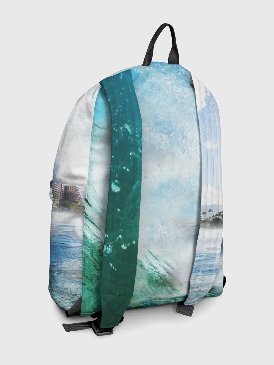 Рюкзак джинсовый / Волны | Океан