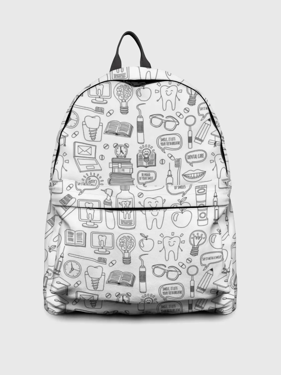 Рюкзак джинсовый / дантист