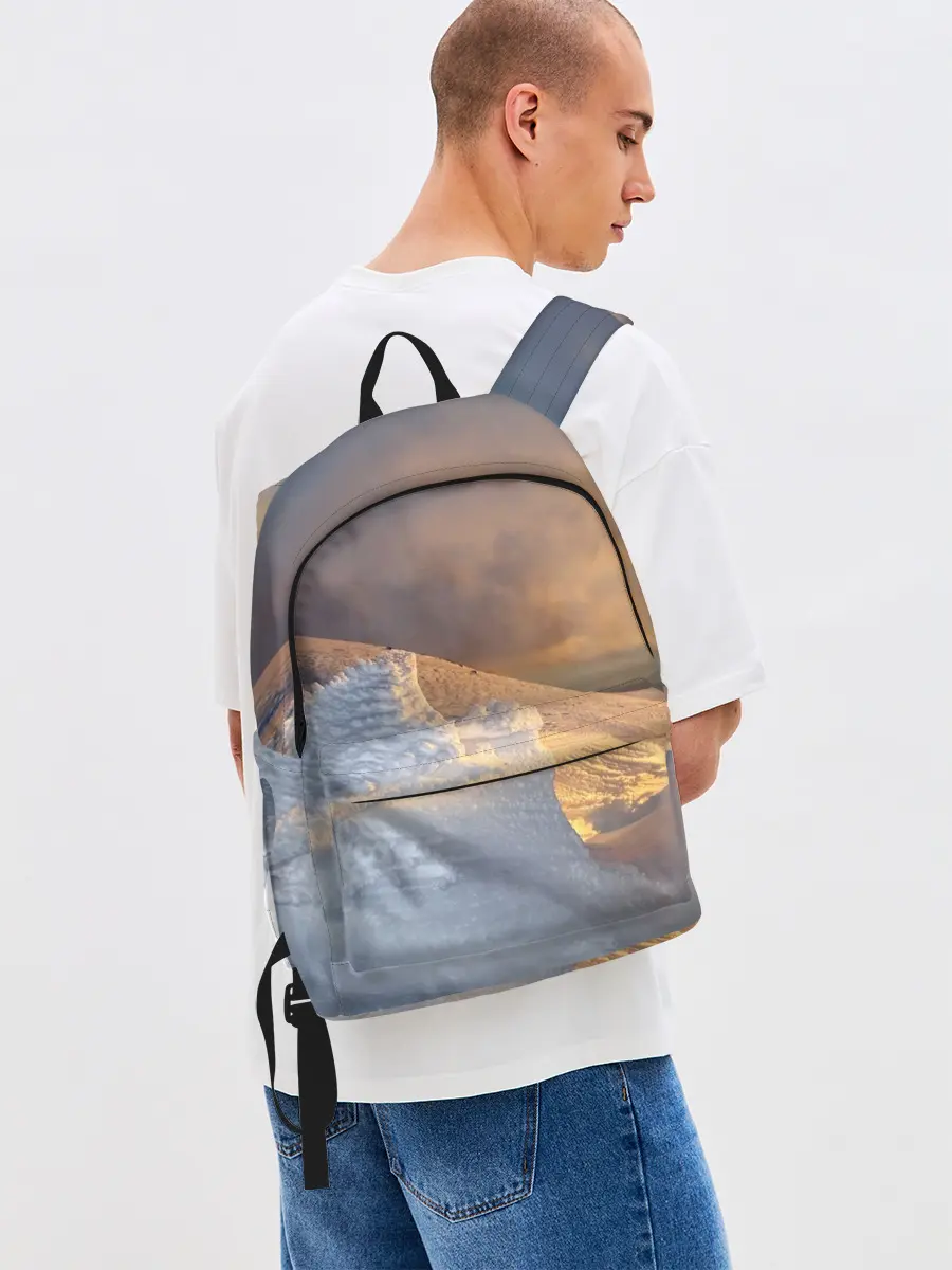 Рюкзак джинсовый / Снежная долина