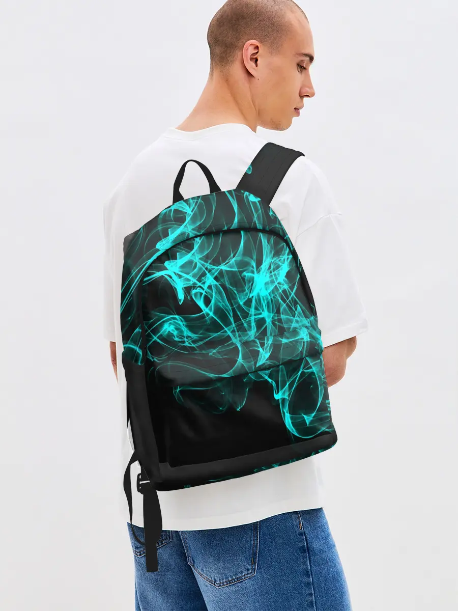 Рюкзак джинсовый / НЕОНОВЫЙ ДЫМ