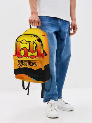 Рюкзак джинсовый / 6ix9ine Tekashi