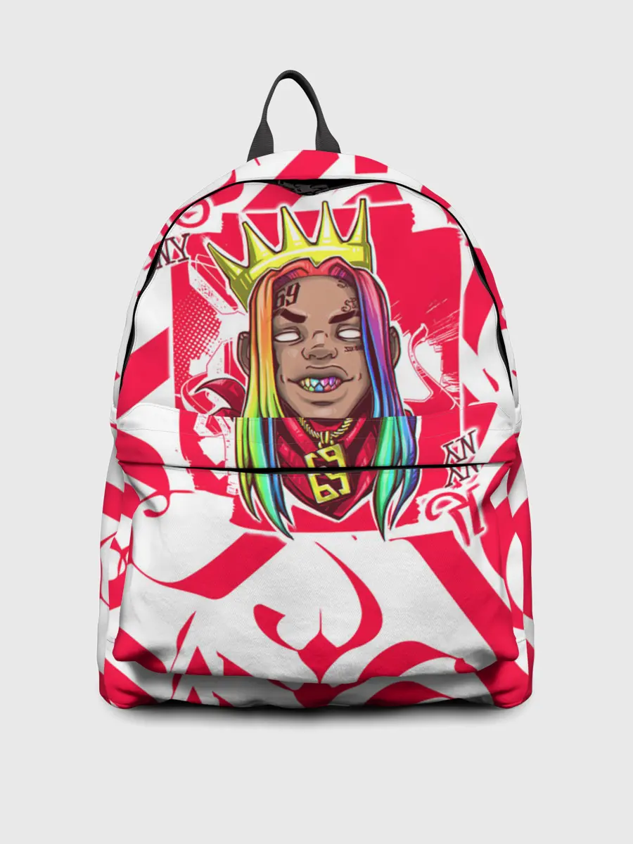 Рюкзак джинсовый / 6ix9ine Tekashi