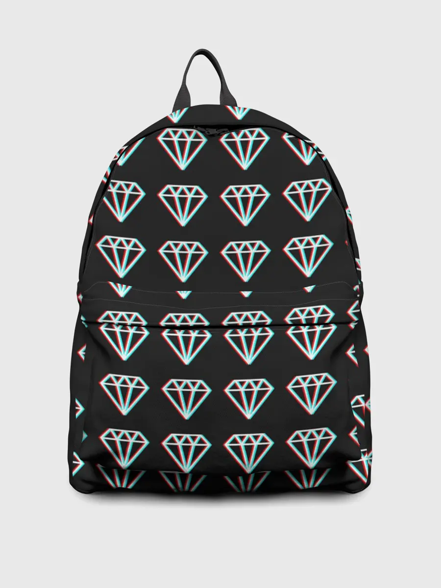 Рюкзак джинсовый / Diamonds Glitch