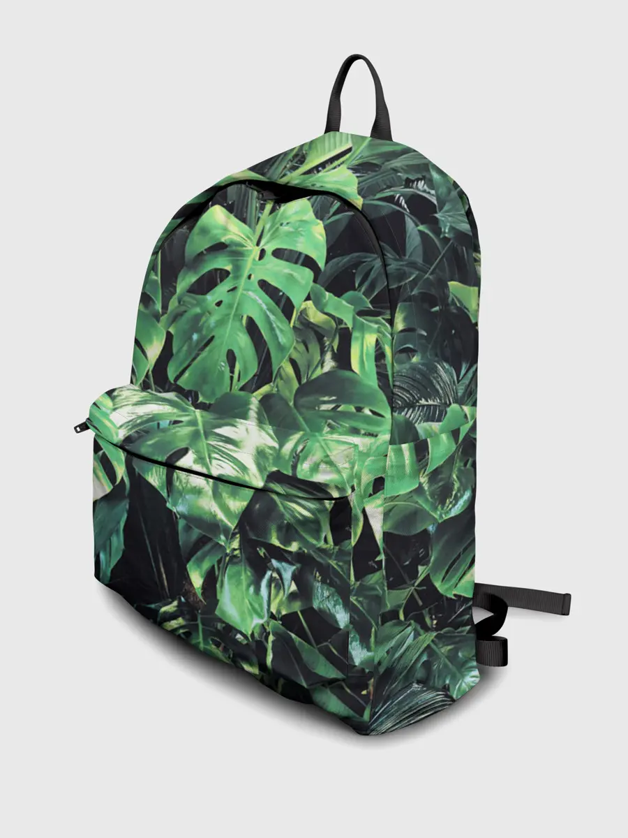 Рюкзак джинсовый / ЛИСТЬЯ