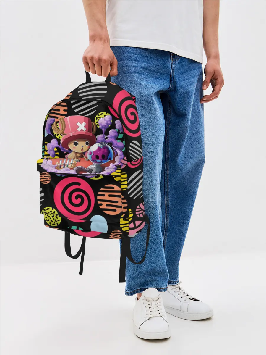 Рюкзак джинсовый / Ван Пис | Чоппер