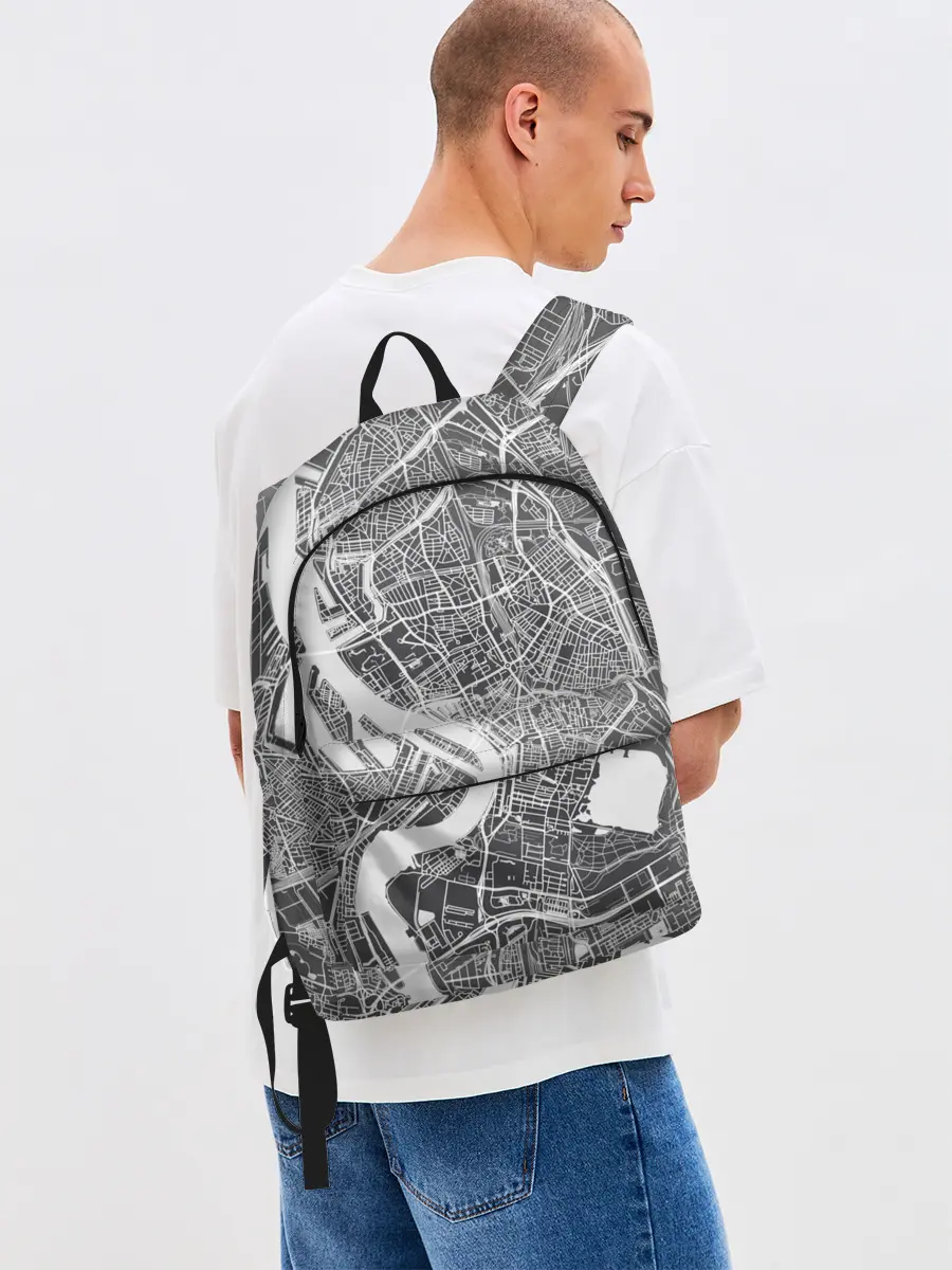 Рюкзак джинсовый / генплан