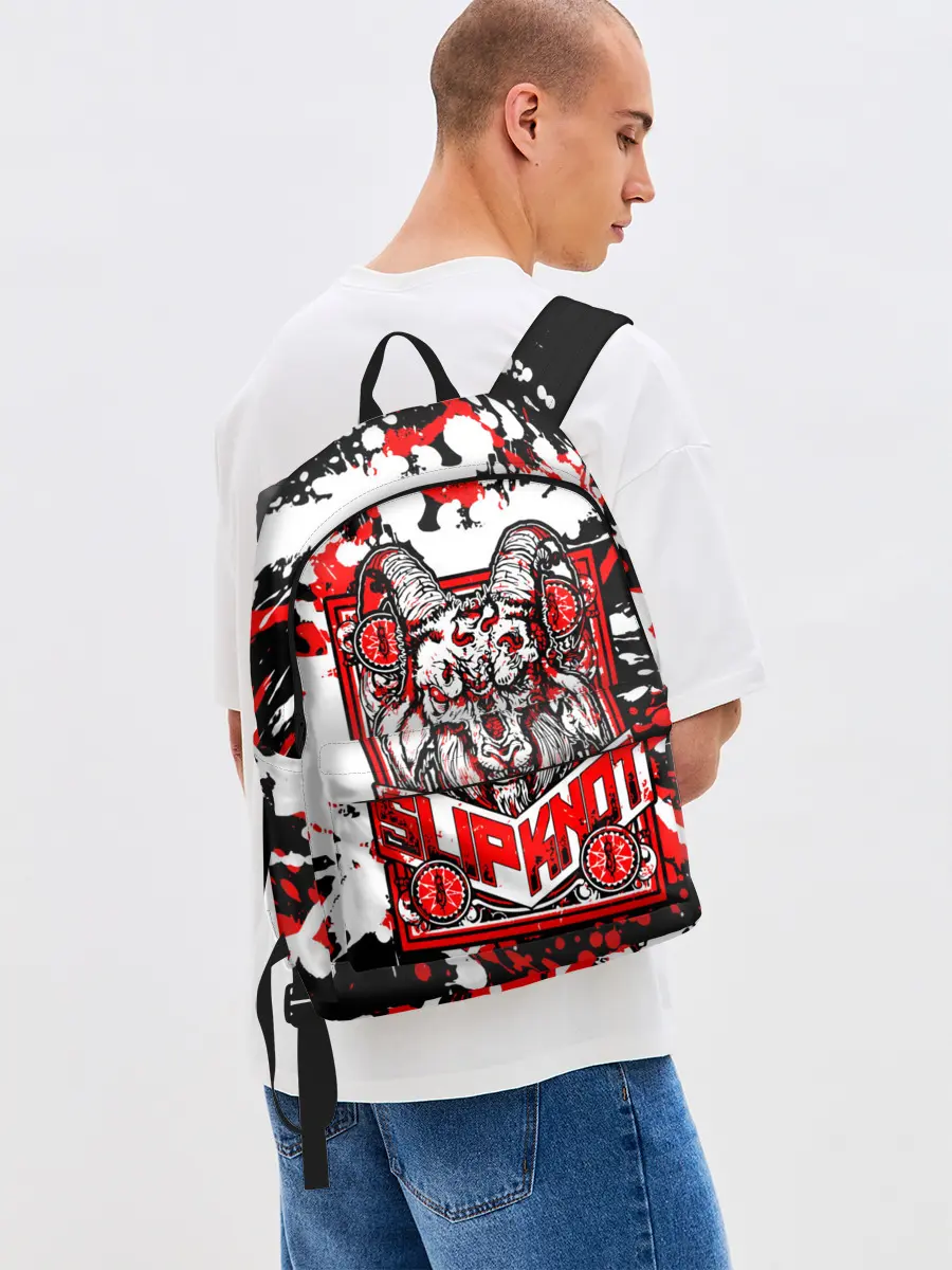 Рюкзак джинсовый / Slipknot