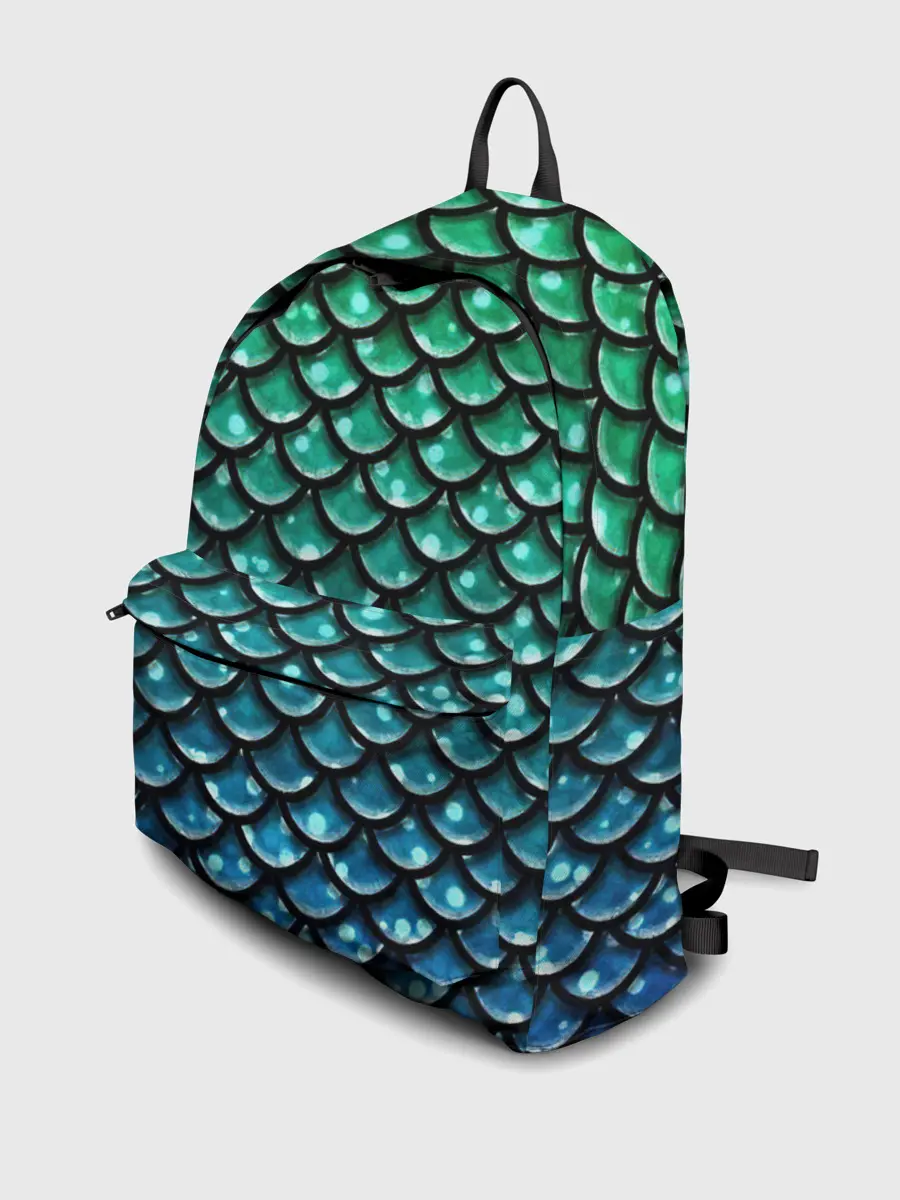 Рюкзак джинсовый / Змеиная кожа