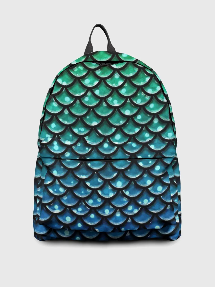 Рюкзак джинсовый / Змеиная кожа