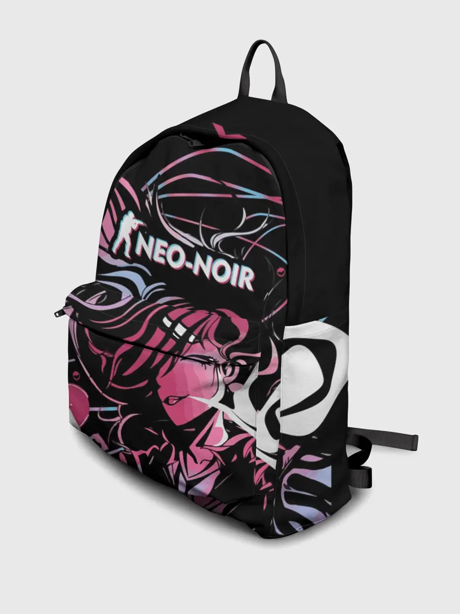 Рюкзак джинсовый / cs:go - Neo-Noir | Неонуар