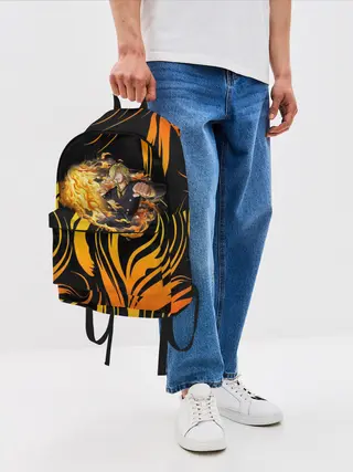 Рюкзак джинсовый / One Piece | Sanji