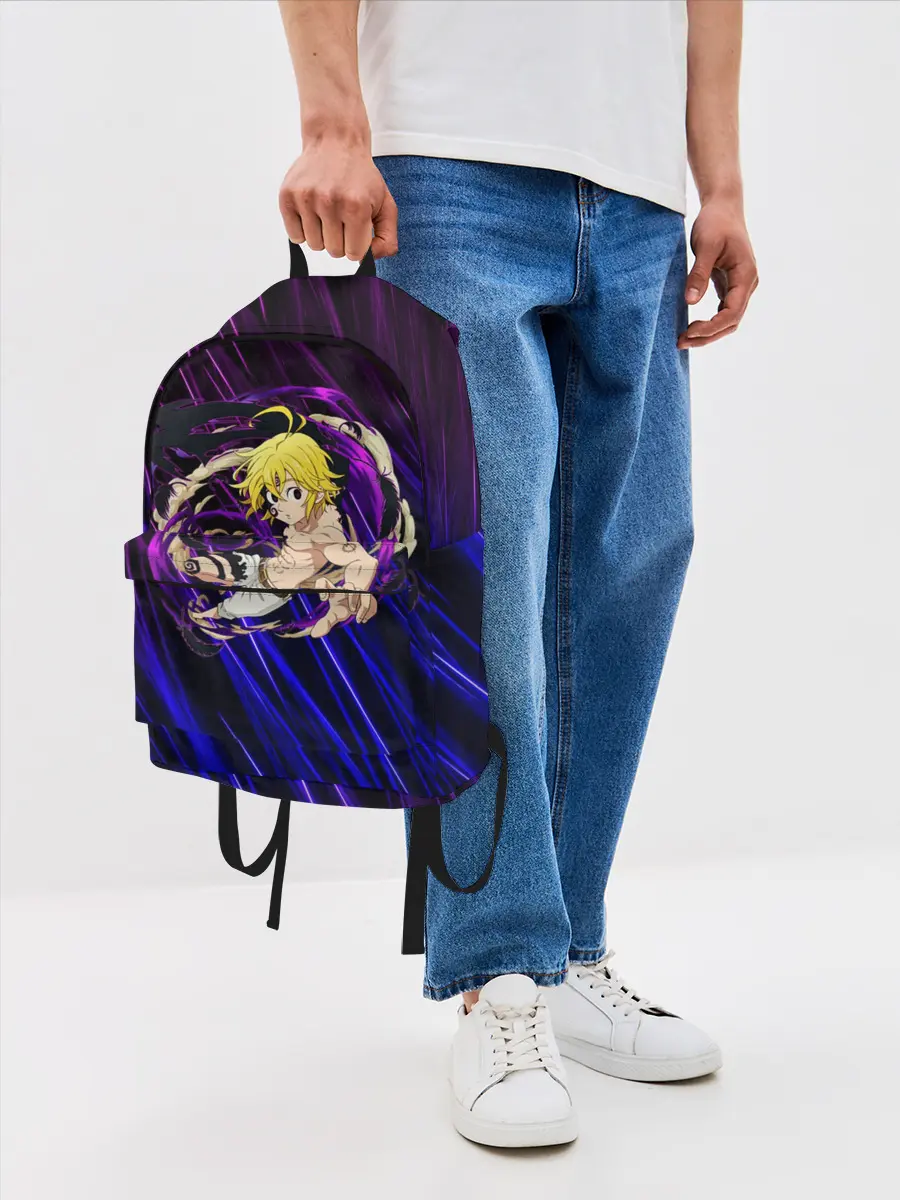 Рюкзак джинсовый / Семь Смертных Грехов