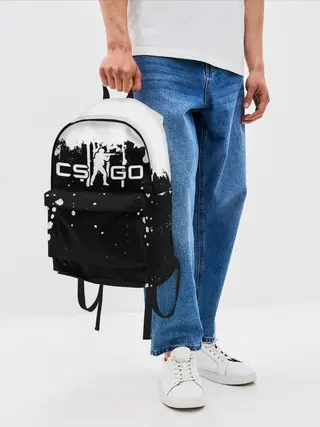 Рюкзак джинсовый / COUNTER STRIKE
