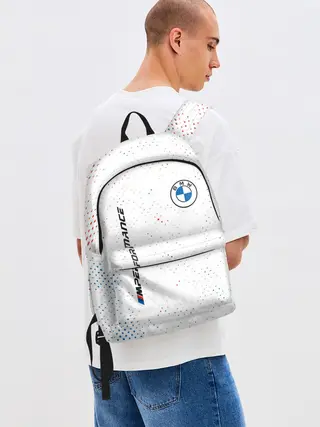 Рюкзак джинсовый / BMW / БМВ