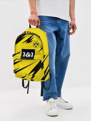 Рюкзак джинсовый / HAALAND Borussia Dortmund