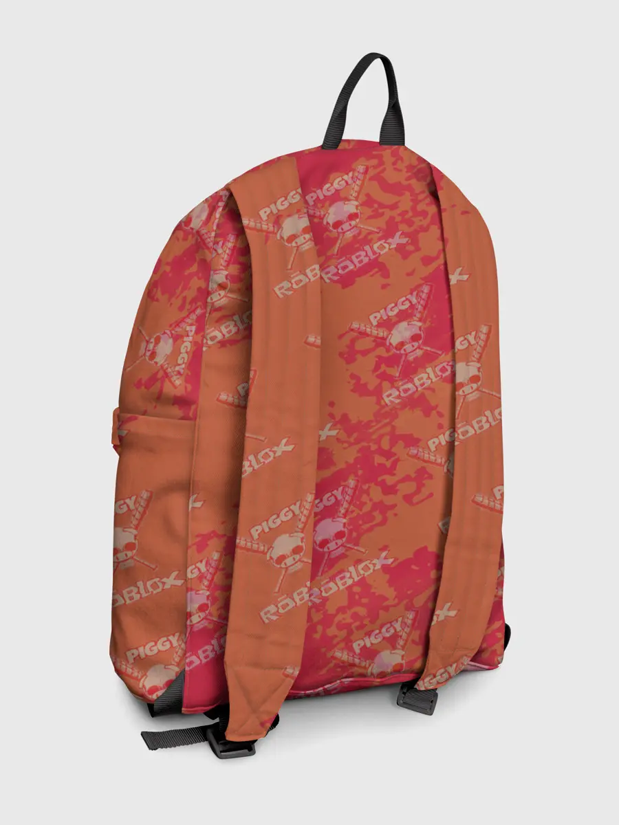 Рюкзак джинсовый / Свинка Пигги из Roblox