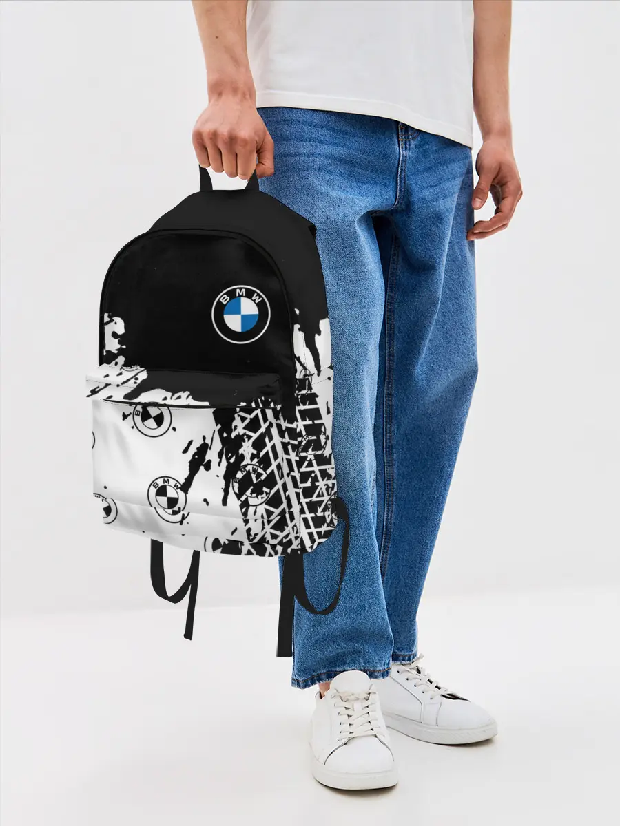 Рюкзак джинсовый / BMW / БМВ