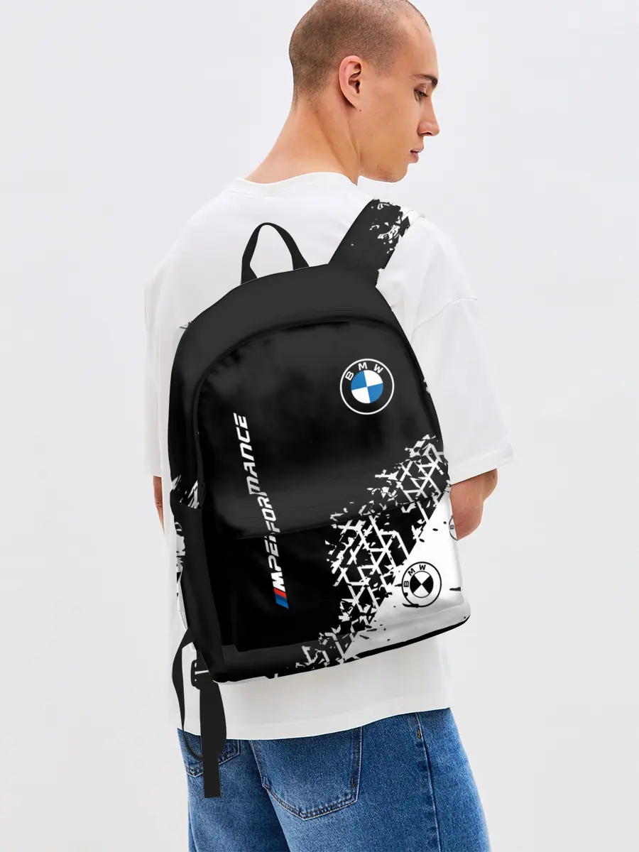 Рюкзак джинсовый / BMW / БМВ