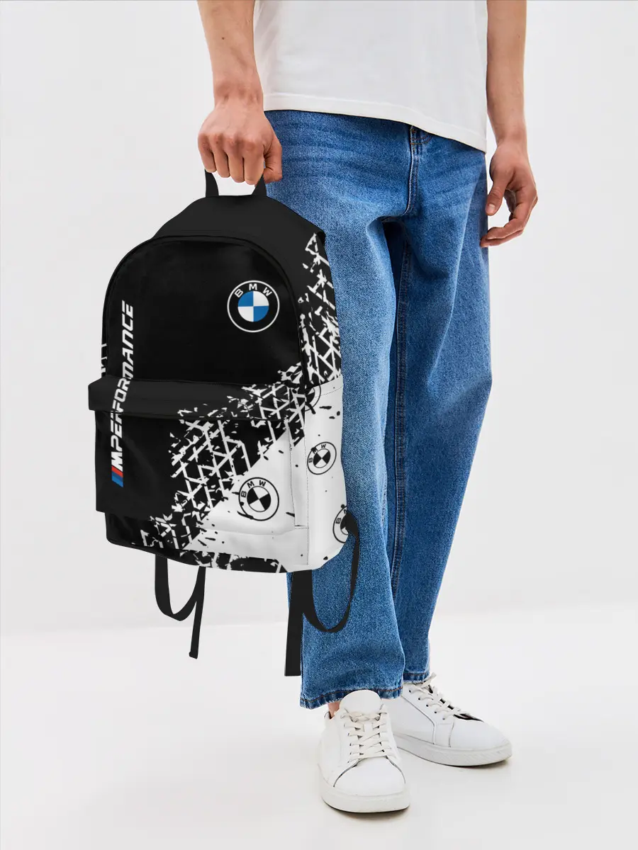 Рюкзак джинсовый / BMW / БМВ