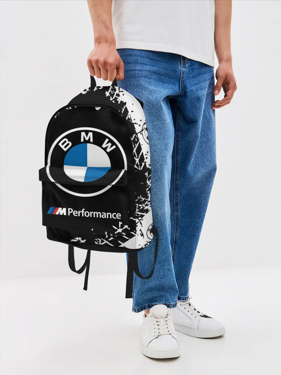 Рюкзак джинсовый / BMW / БМВ