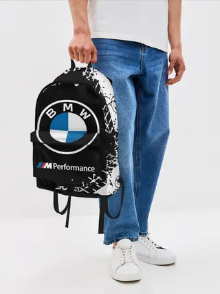 Рюкзак джинсовый / BMW / БМВ