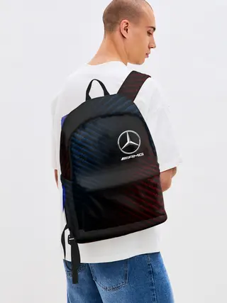 Рюкзак джинсовый / MERCEDES / МЕРСЕДЕС