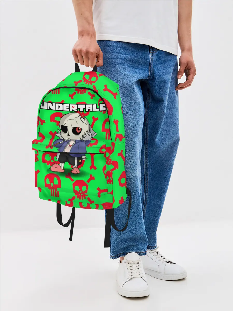 Рюкзак джинсовый / Undertale | Sans