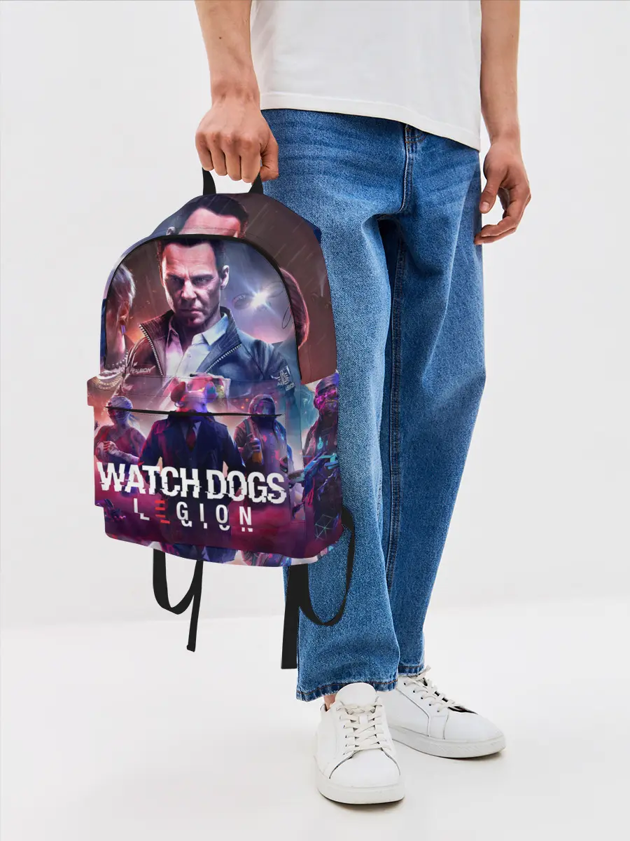 Рюкзак джинсовый / WATCH DOGS:LEGION