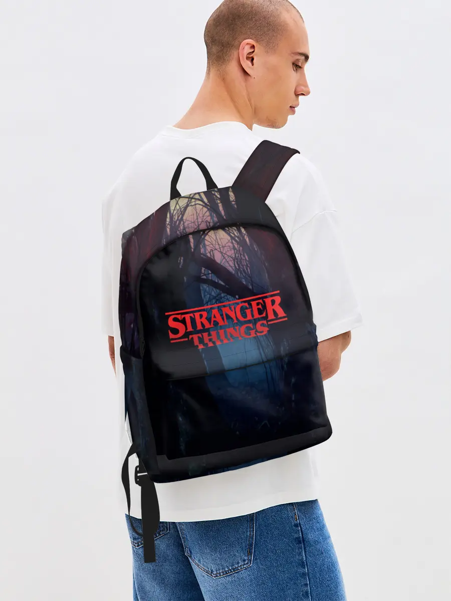 Рюкзак джинсовый / Очень странные дела