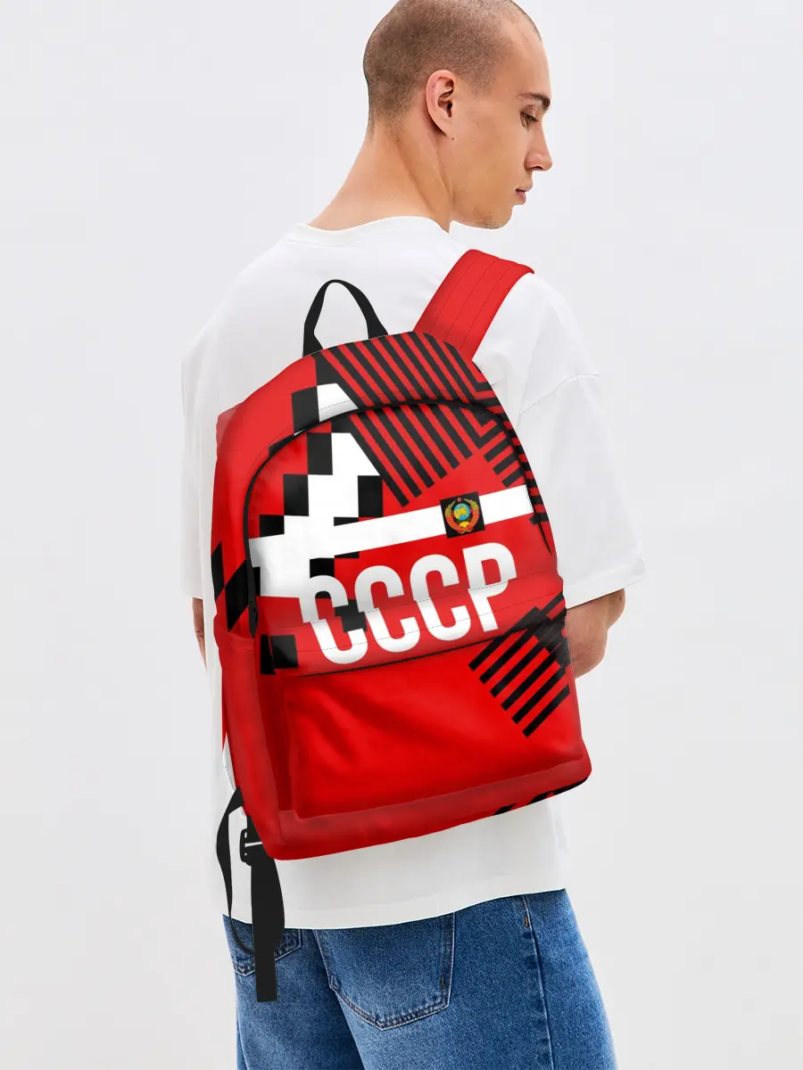 Рюкзак джинсовый / Форма сборной по футболу 1991