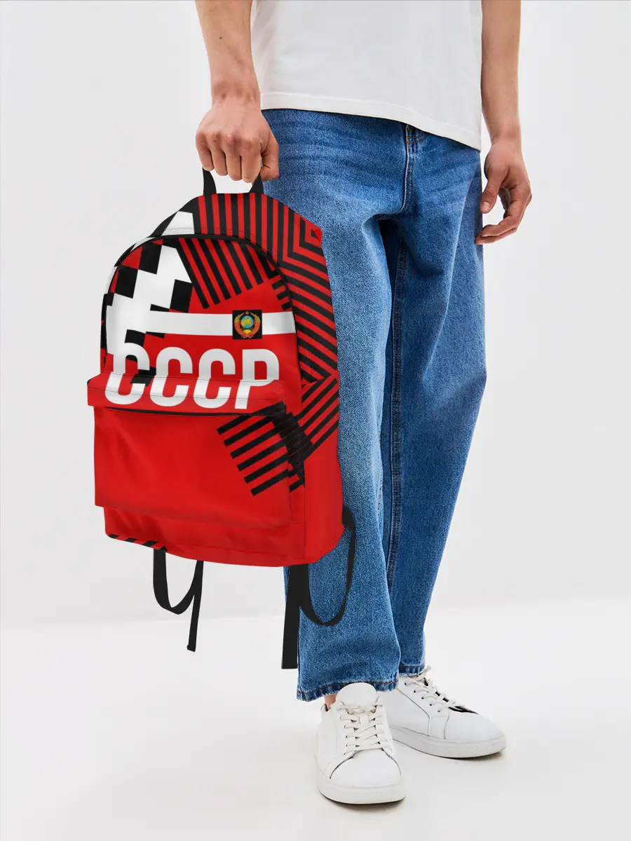 Рюкзак джинсовый / Форма сборной по футболу 1991