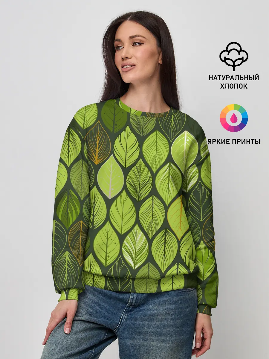 Женский свитшот / ЛЕСНАЯ БРОНЯ