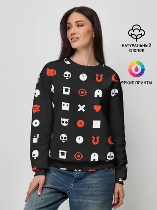 Женский свитшот / Любовь смерть и роботы