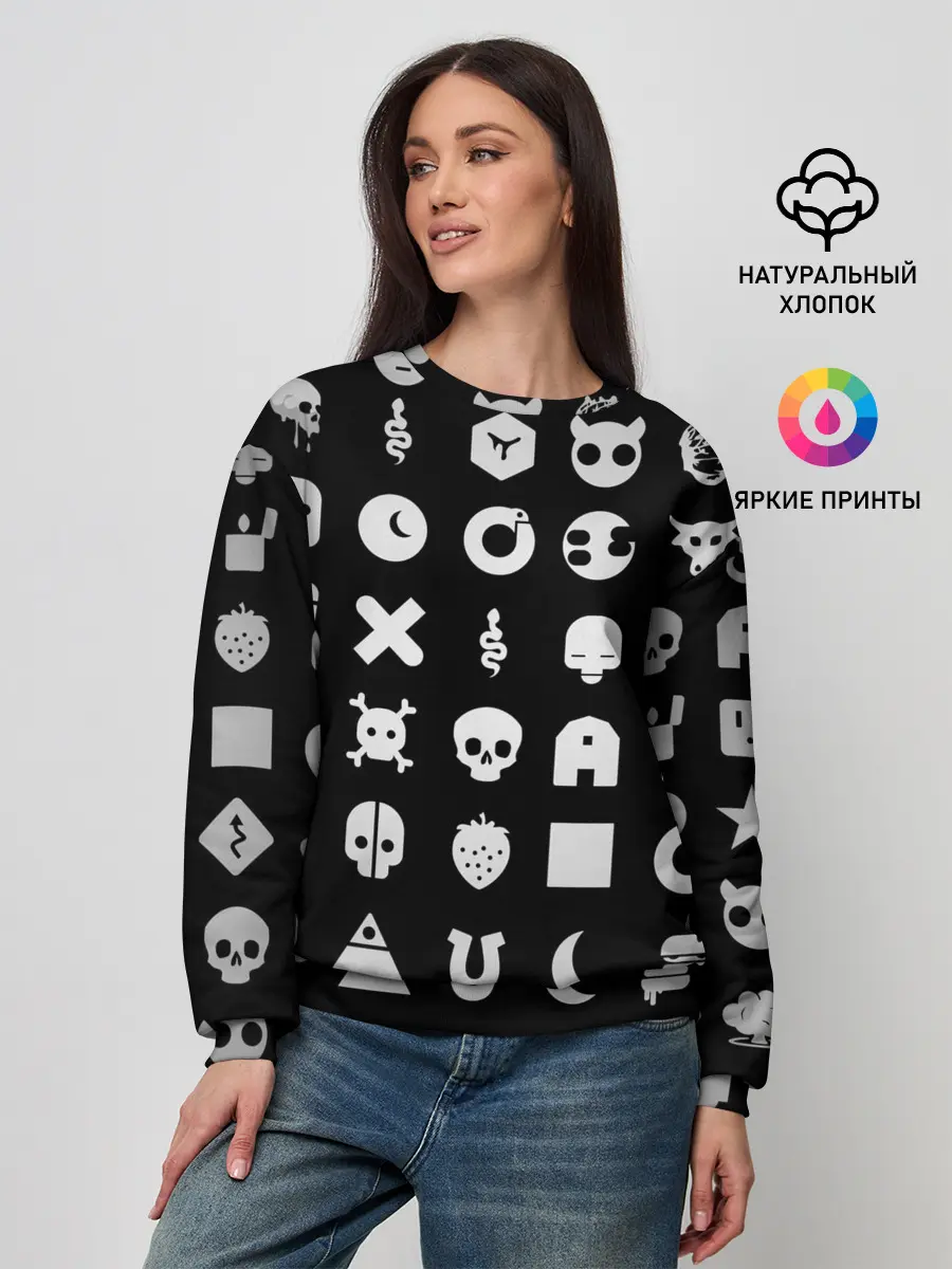 Женский свитшот / Любовь смерть и роботы