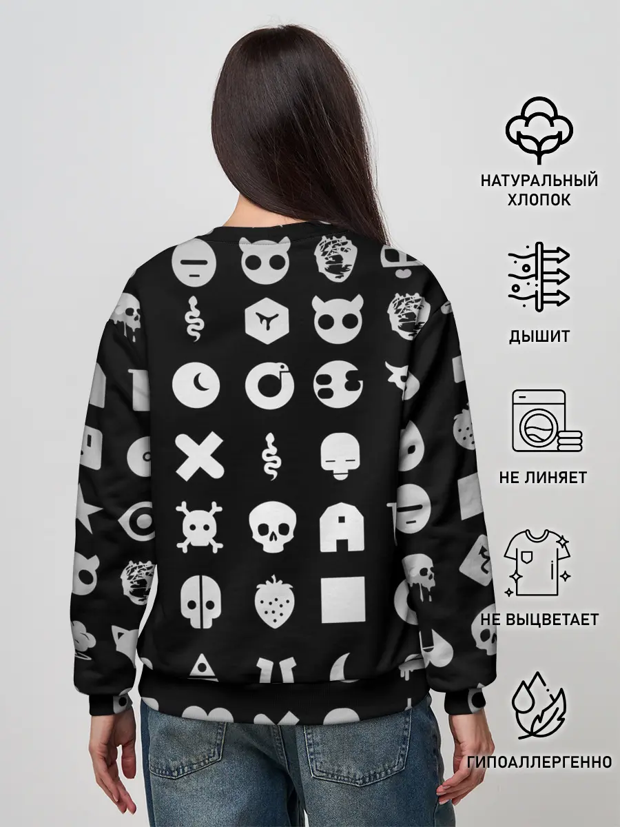 Женский свитшот / Любовь смерть и роботы