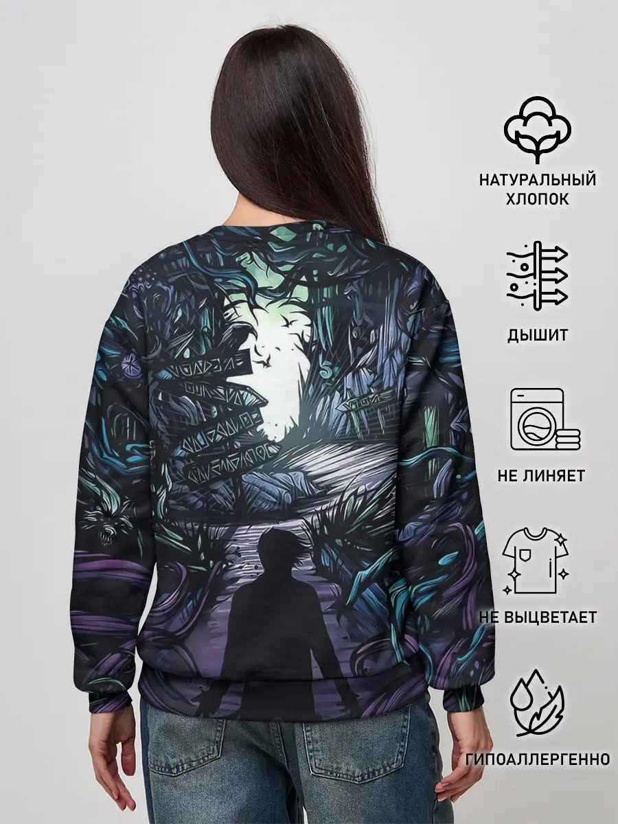 Женский свитшот / Мистический Лес