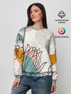 Женский свитшот / Цветы