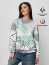 Женский свитшот / Цветы