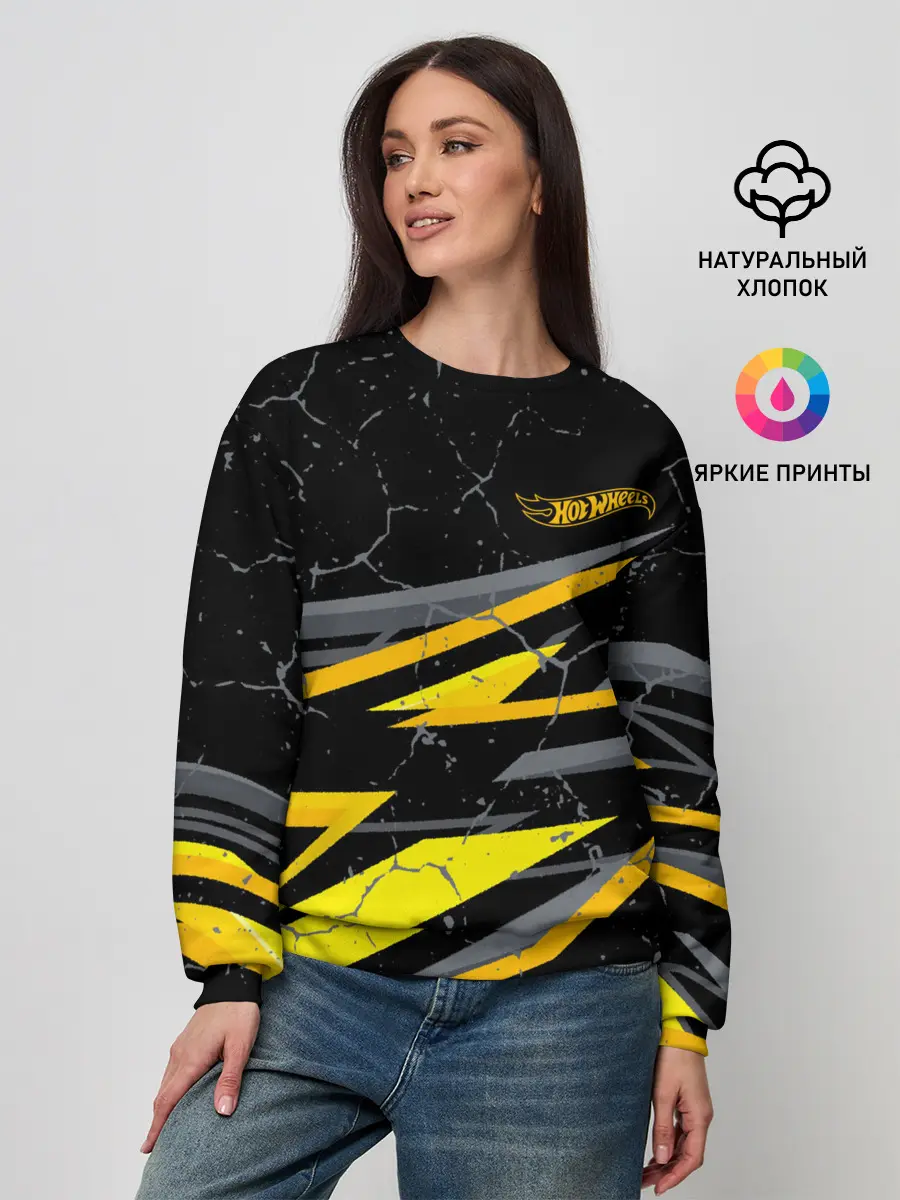 Женский свитшот / Hot Wheels
