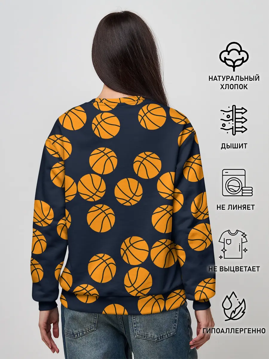 Женский свитшот / Баскетбольные мячи