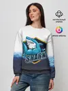 Женский свитшот / Акула