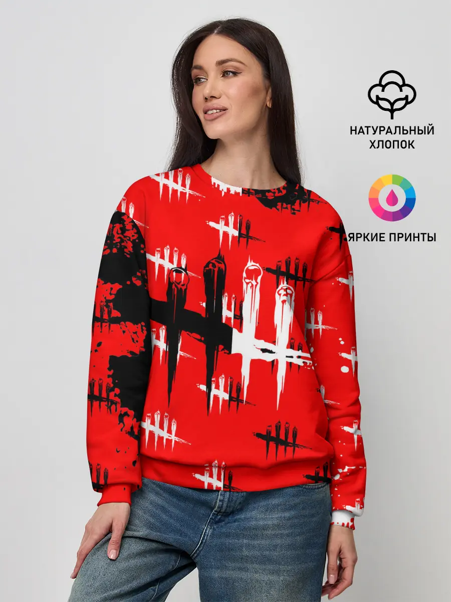 Женский свитшот / dead by daylight.