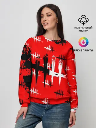 Женский свитшот / dead by daylight.