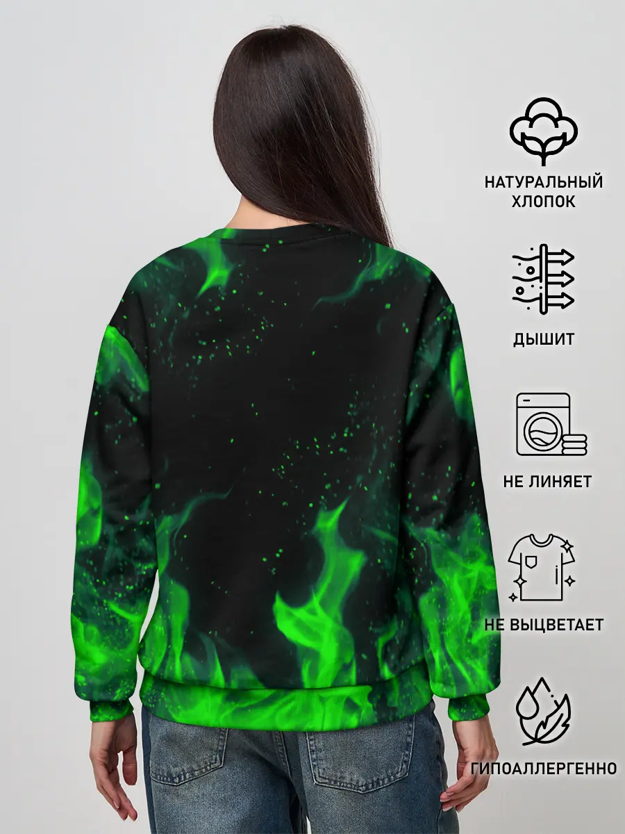 Женский свитшот / GODZILLA | ГОДЗИЛЛА