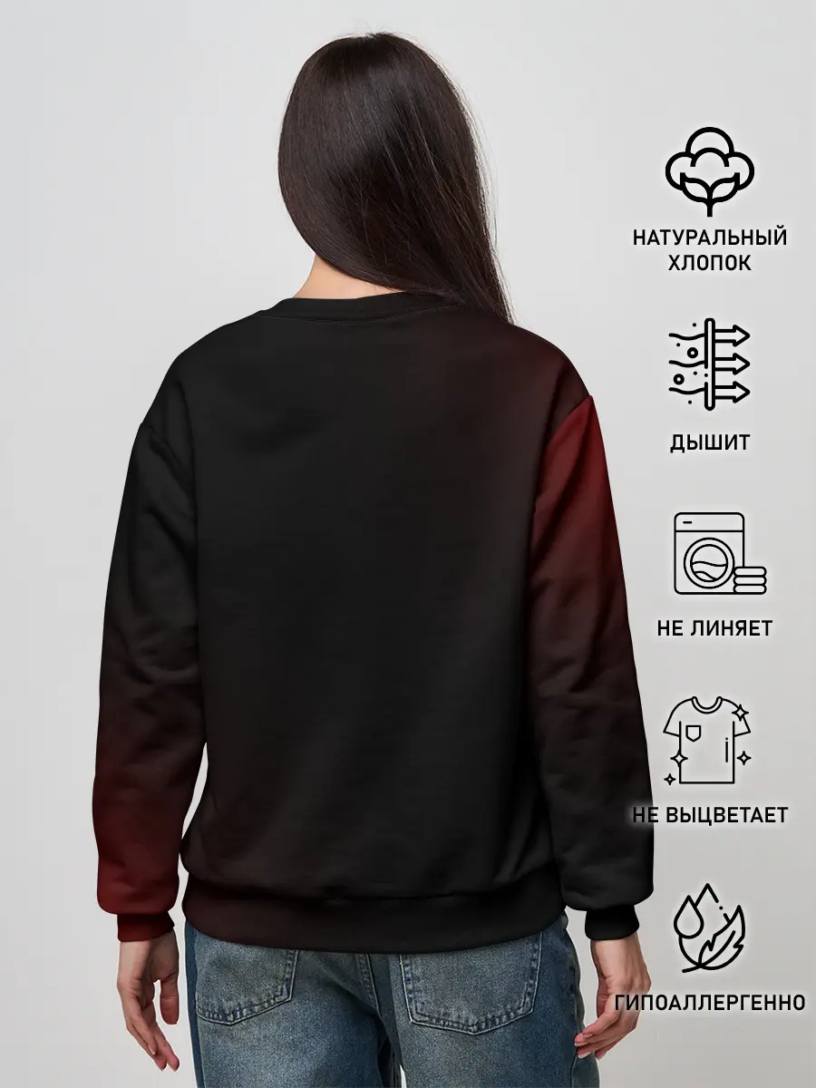 Женский свитшот / TOKYO GHOUL | ТОКИЙСКИЙ ГУЛЬ