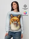 Женский свитшот / Рыжая лиса
