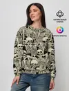 Женский свитшот / Skeleton