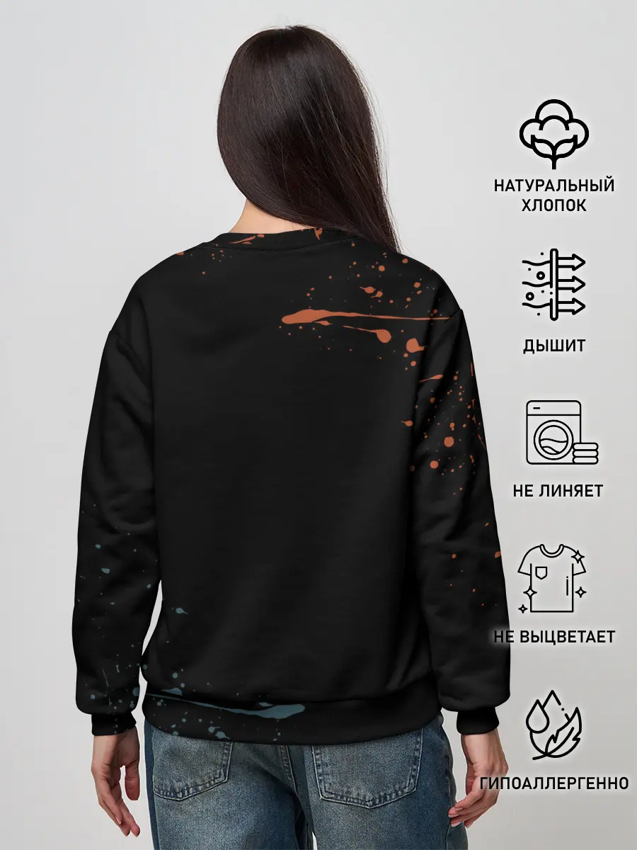 Женский свитшот / METAL GEAR SOLID SNAKE